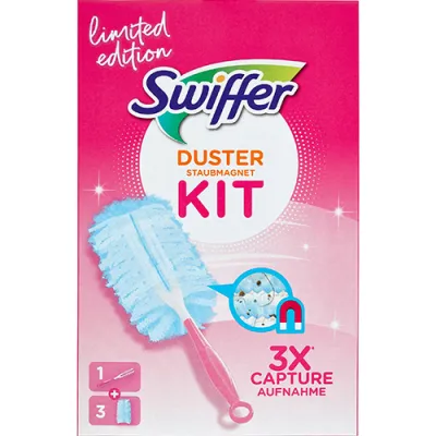 Swiffer Duster Staubmagnet Kit Zestaw Limited 3szt