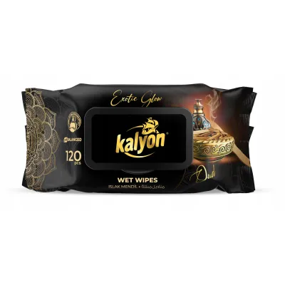 Kalyon Luxory Mokre Chusteczki Exotic Glow 120szt 