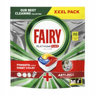 Fairy Platinum Plus Anti Terne Citron 88szt 1,3kg