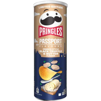 Pringles French Style Black Truffle & Butter 165g