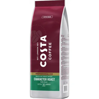 Costa Coffee Brazilian Character Roast Dark 1kg Z