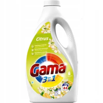 Gama 3in1 Citrus Gel 44p 1,9L