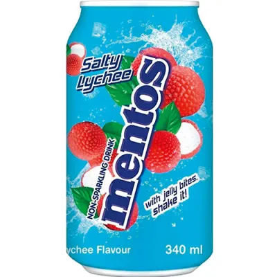 Mentos Salty Lychee Napój Puszka 340ml