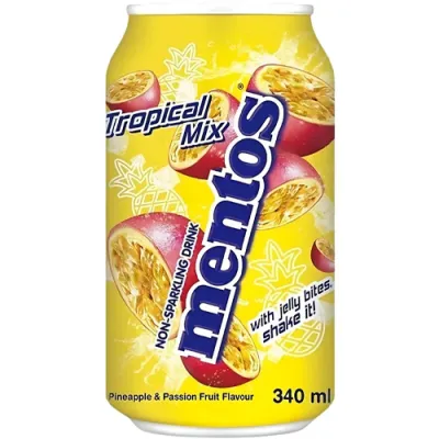 Mentos Tropical Mix Napój Puszka 340ml