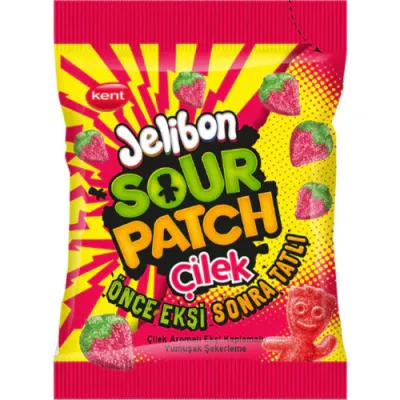 Kent Jelibon Sour Patch Cilek Truskawka 160g