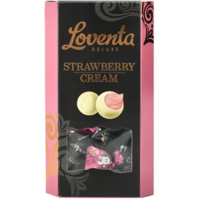 Loventa Deluxe Strawberry Cream Pralinki 130g