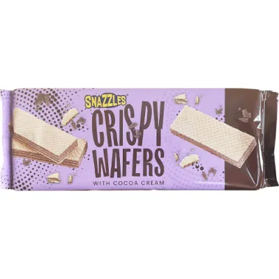 Snazzles Crispy Wafers Cocoa Wafelki 170g