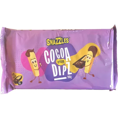 Snazzles Cocoa Crispy Dipz 4szt 100g