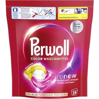 Perwoll Renew Color Caps 19p 256,5g