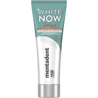 Mentadent White Now Detox Kokosnuss Pasta 75ml