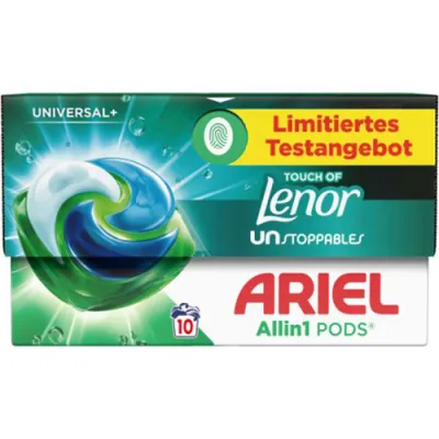 Ariel All in1 Pods Universal+ Touch Lenor 10p 211g