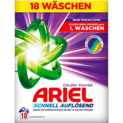 Ariel Color+ Proszek 18p 990g