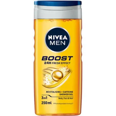 Nivea Men Boost Revitalising Caffeine Gel 250ml