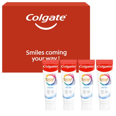 Colgate Total Whitening Pasta 4 x 100ml