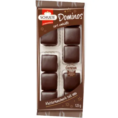 Schulte Dominos Zart Choviva 125g