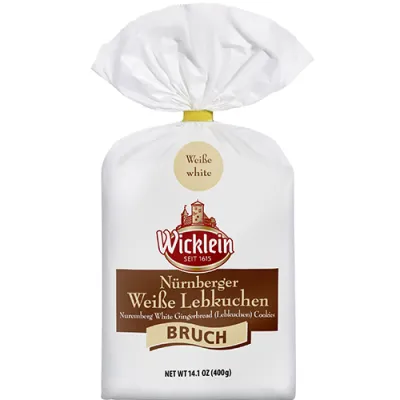 Wicklein Nurnberger Weisse Lebkuchen Bruch 400g