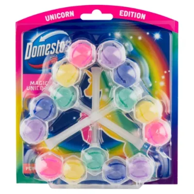 Domestos Power 5 Magic Unicorn Zawieszka 3x55g