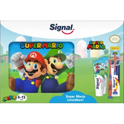 Signal Super Mario Pasta 2x75ml + Szczoteczka Zest