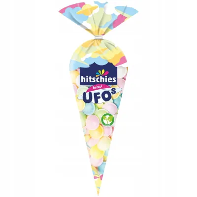 Hitschies Brizzl Ufo Wafle z Proszkiem 75g