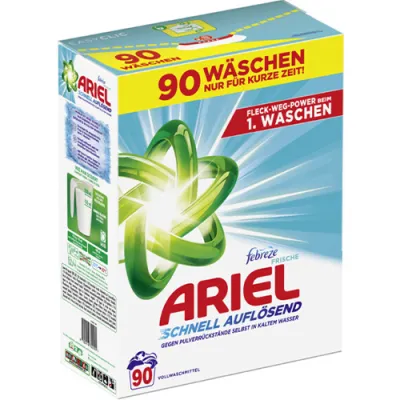Ariel Universal Febreze Proszek 90p 4,9kg Ariel Universal Febreze Proszek 90p 4,9kg