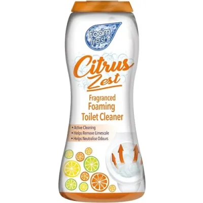 Foam Fresh Citrus Zest Toilet Cleaner 370g