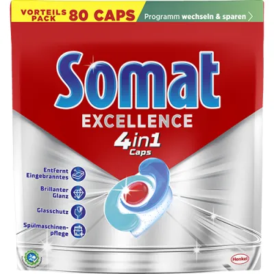 Somat Excellence 4in1 Caps 80szt 1,4kg