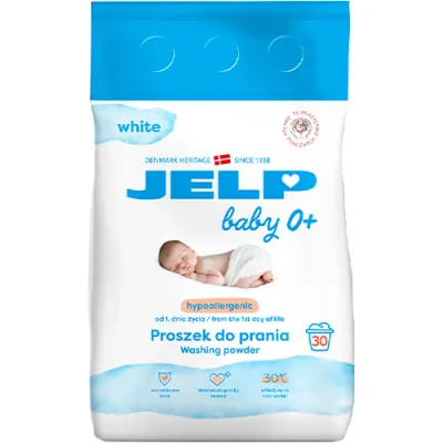 Jelp 0+ Hipoalergiczny White Proszek 30p 2,2kg