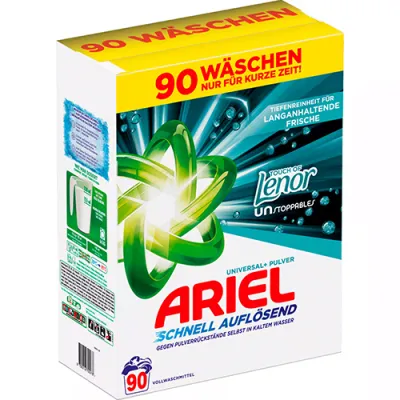 Ariel Universal+ Touch of Lenor 90p 4,9kg Ariel Universal+ Touch of Lenor 90p 4,9kg