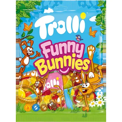 Trolli Funny Bunnies Minis 10szt 200g