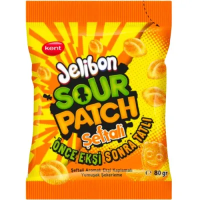 Kent Jelibon Sour Patch Seftali Brzoskwinia 160g