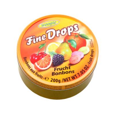 Woogie Fine Drops Frucht 200g