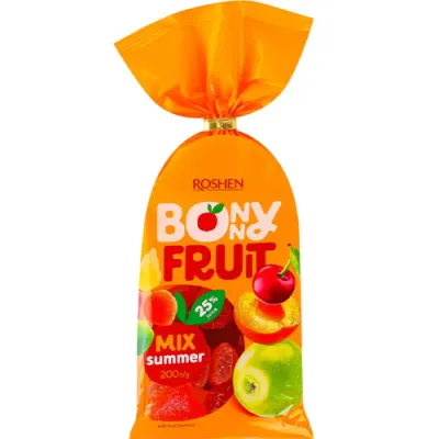 Roshen Bonny Fruit Mix Summer Galaretki 200g