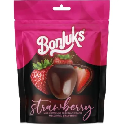 Bonjuks Strawberry Milk Chocolate 80g
