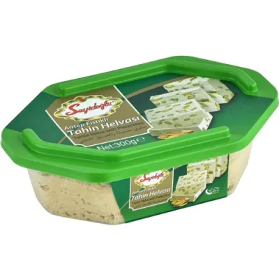 Seyidolgu Tahin Helva Pistachio Chałwa 300g