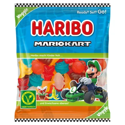 Haribo Mario Kart Luigi Żelki 160g