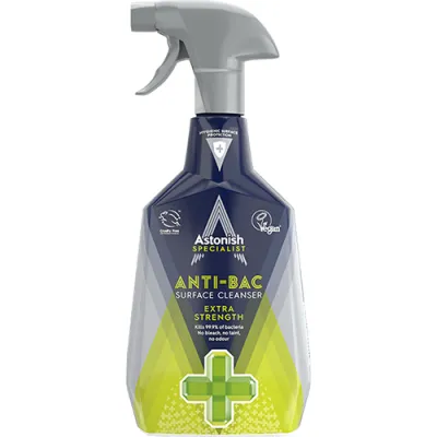 Astonish Specialist Anti-Bac Surface Spr 750ml Astonish Specialist Anti-Bac Surface Spr 750ml