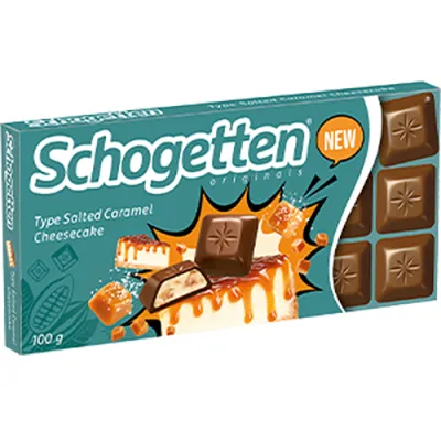Schogetten Salted Caramel Cheesecake 100g