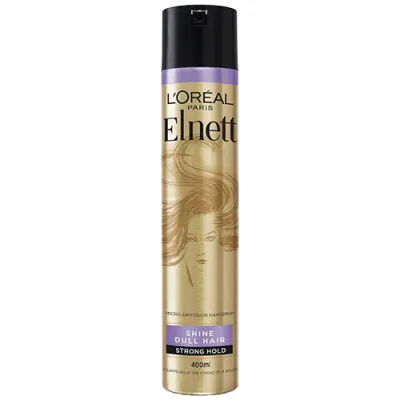 L'Oreal Elnett Shine Strong Hold Lakier 400ml