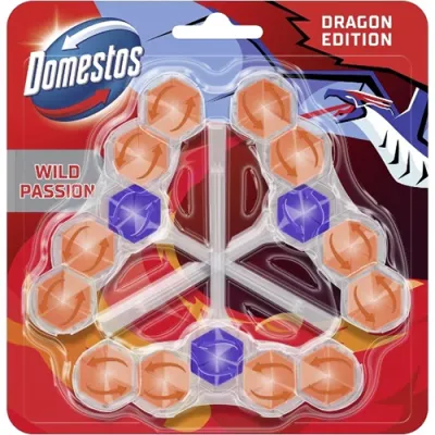 Domestos Wild Passion WC Zawieszka 3x50g
