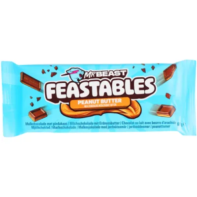 Mr Beast Feastables Peanut Butter Czekolada 60g