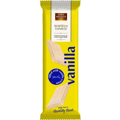 Feiny Biscuits Waffeln Vanille 125g Feiny Biscuits Waffeln Vanille 125g
