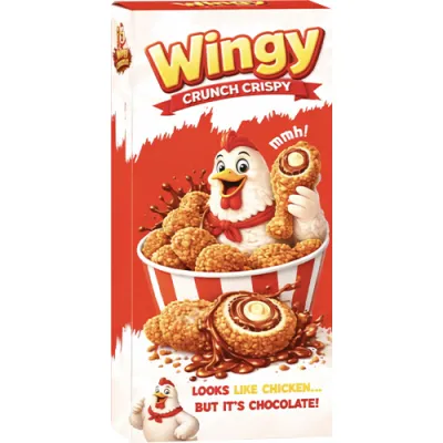Wingy Crunch Crispy Czeko 50g