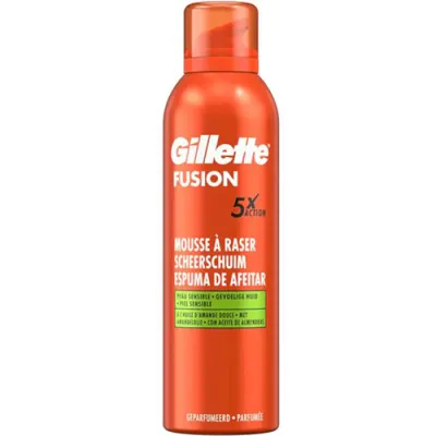 Gillette Fusion 5x Action Sensible Pianka 250ml Gillette Fusion 5x Action Sensible Pianka 250ml