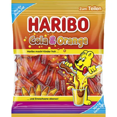 Haribo Cola & Orange 160g Haribo Cola & Orange 160g