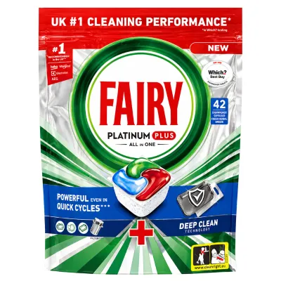 Fairy Platinum Plus All in One 42szt 651g Fairy Platinum Plus All in One 42szt 651g
