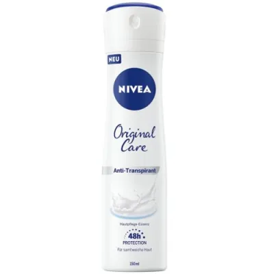 Nivea Original Care Anti-Transpirant 0% Alk.150ml Nivea Original Care Anti-Transpirant 0% Alk.150ml