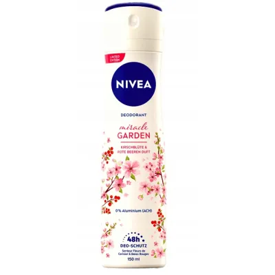 Nivea Miracle Garden 0% Aluminium Deo 150ml Nivea Miracle Garden 0% Aluminium Deo 150ml