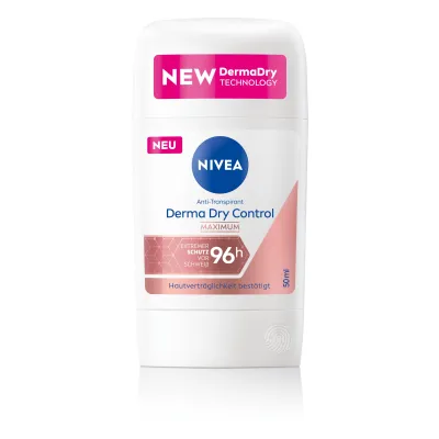 Nivea Derma Dry Control Maximum Sztyft 50ml Nivea Derma Dry Control Maximum Sztyft 50ml