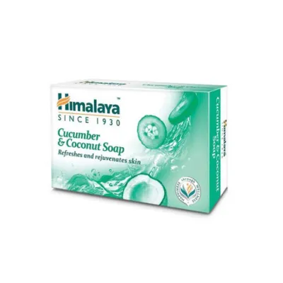 Himalaya Cucumber & Coconut Mydło Kostka 75g Himalaya Cucumber & Coconut Mydło Kostka 75g