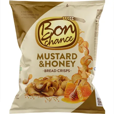 Bon Chance Bread Crisps Mustard & Honey 120g Bon Chance Bread Crisps Mustard & Honey 120g